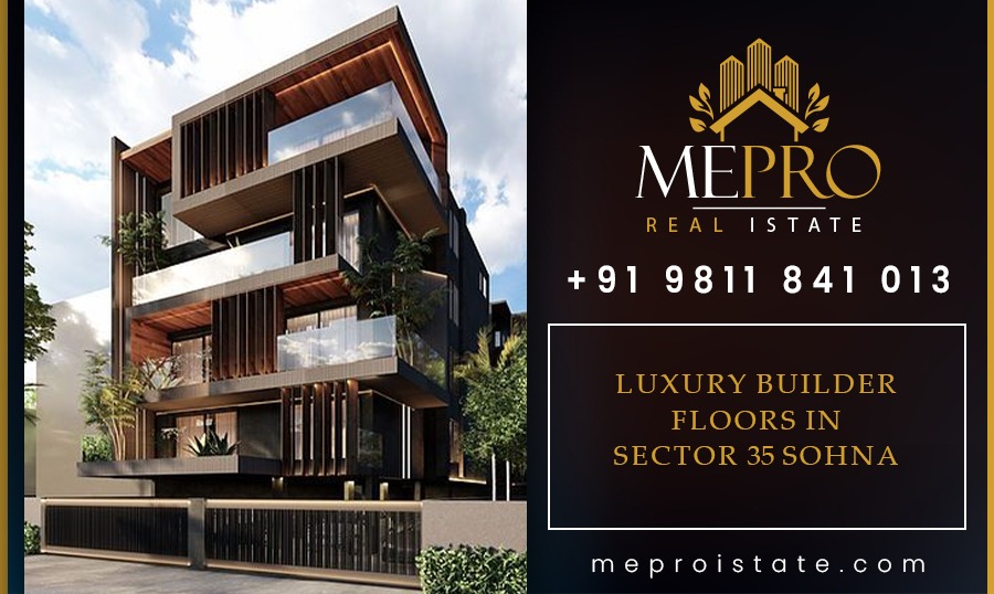 Luxury Builder Floors in Sector 35 Sohna